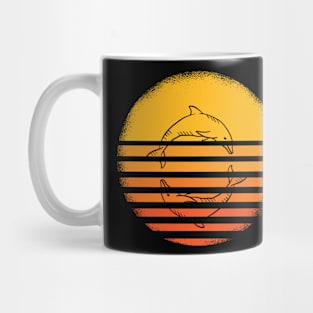 Vintage Dolphins Mug